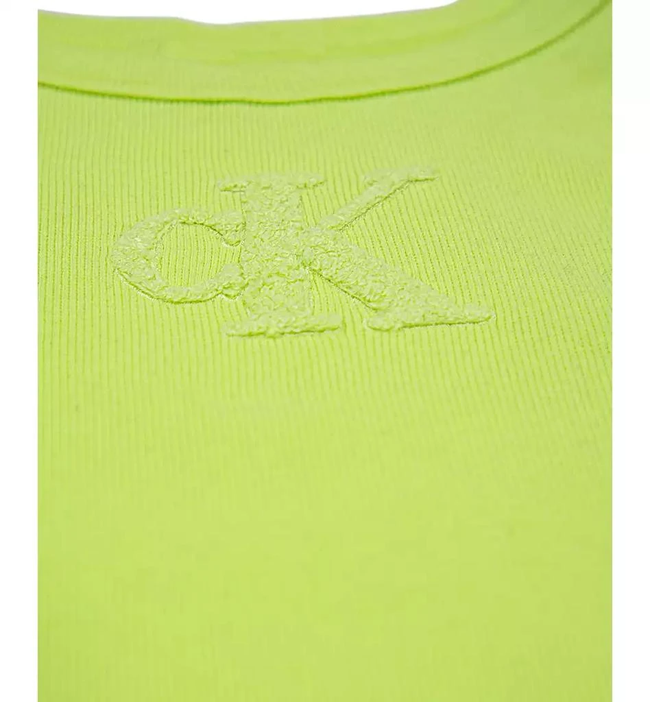 Calvin Klein Big Girls Ribbed Racerback Logo Tank Top 3