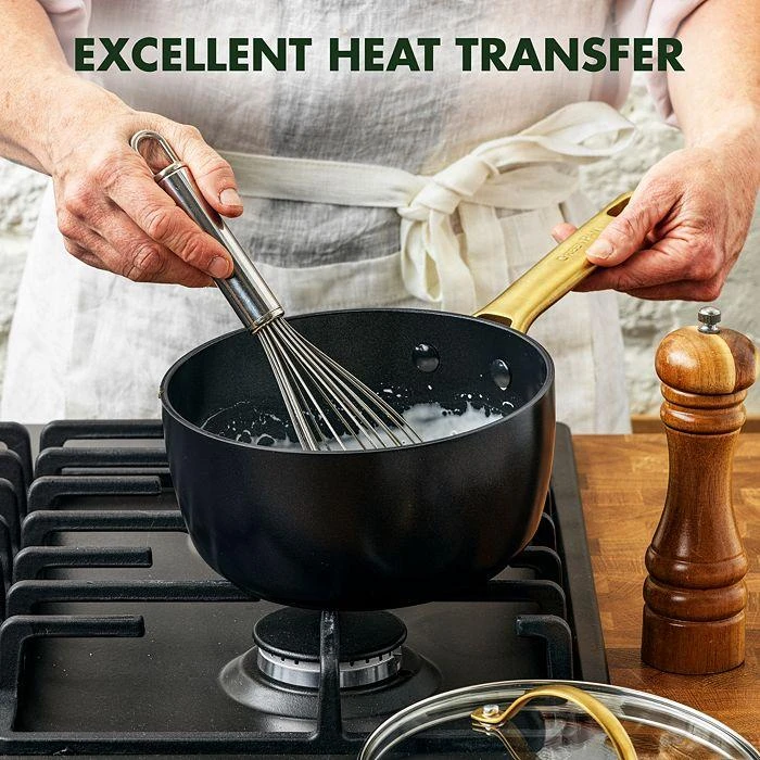Greenpan Reserve Healthy Ceramic Nonstick Cookware, Set of 10 10