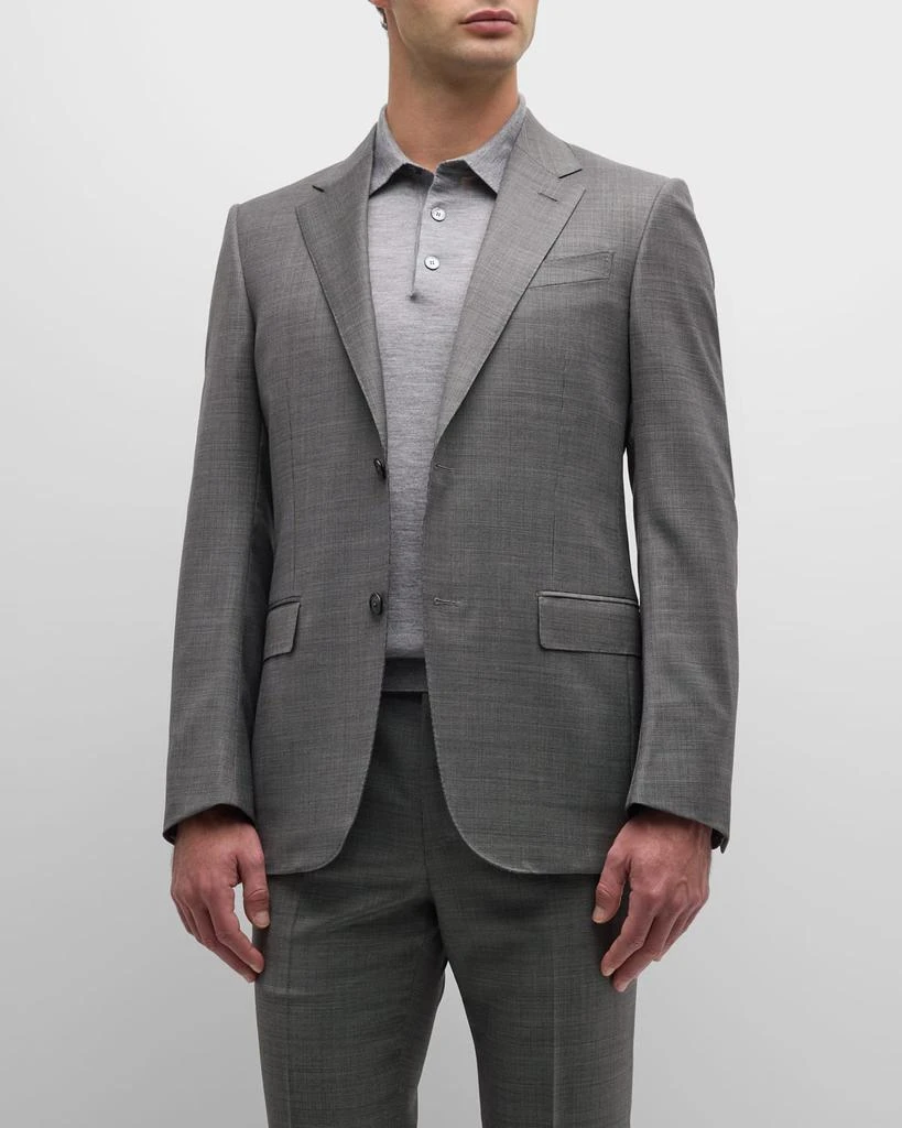 Zegna Men's Trofeo Micro-Tic Suit 6