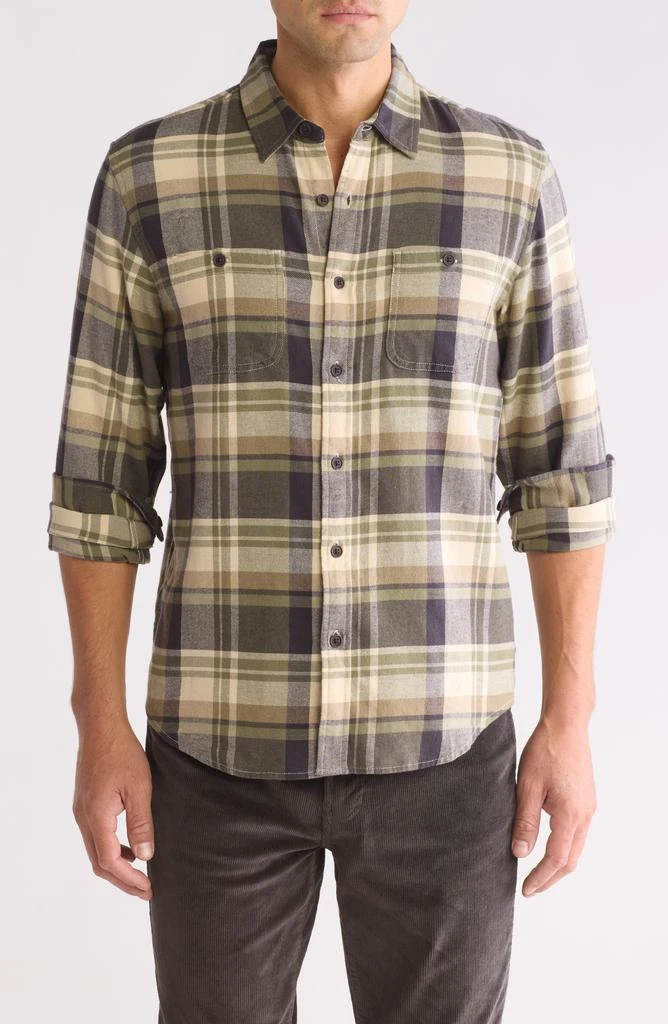 Lucky Brand Plaid Mason Button-Up Shirt 1