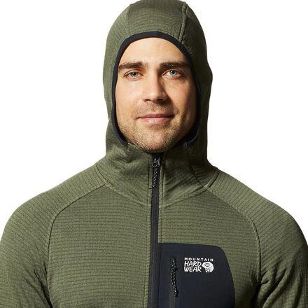 Mountain Hardwear Polartec Power Grid Full-Zip Hoodie - Men's 6