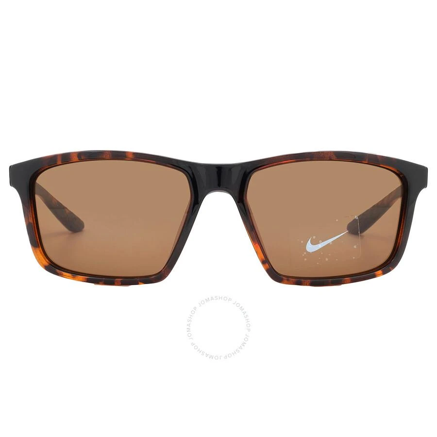 NIKE Brown Rectangular Unisex Sunglasses NIKE VALIANT MI CW4645 220 60 1