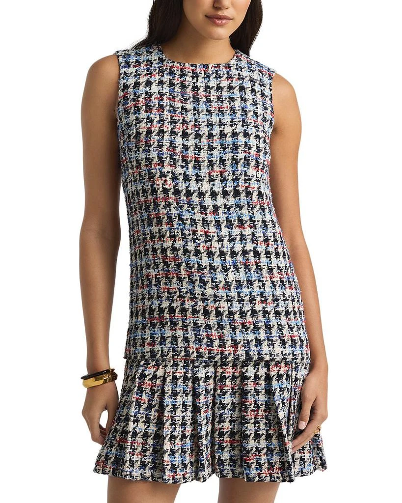 St. John Americana Houndstooth Dress 1
