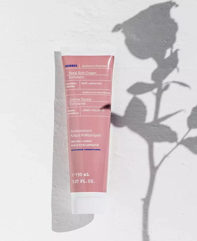 KORRES Apothecary Wild Rose Petal Soft Cream Exfoliator, 5.07 oz. 3