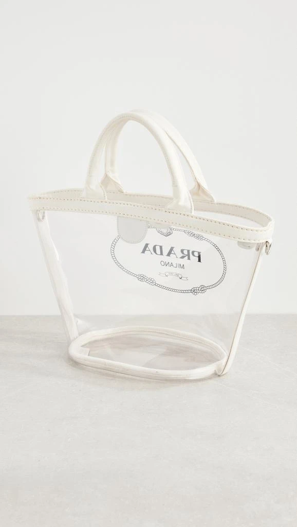 Shopbop Archive Prada Canapa Tote Bag, Plexi PVC 3