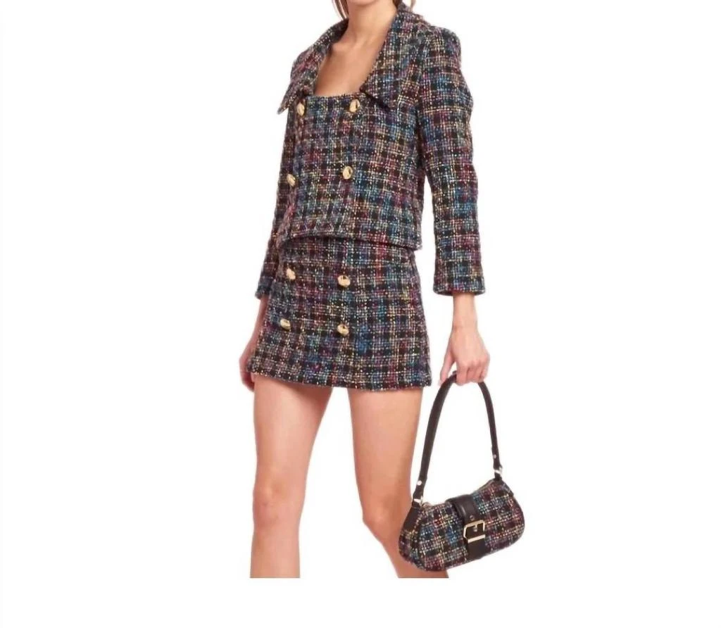 Amanda Uprichard Jovie Blazer In Black