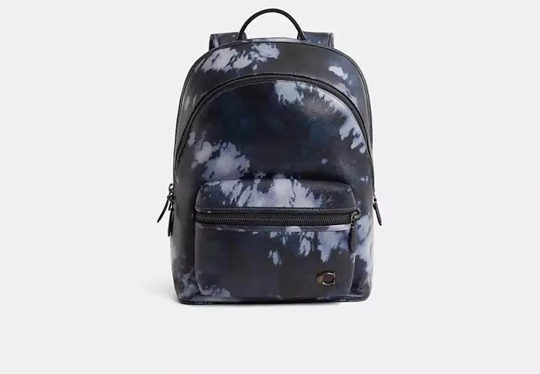 Coach Restored Charter Backpack With Tie-Dye Print