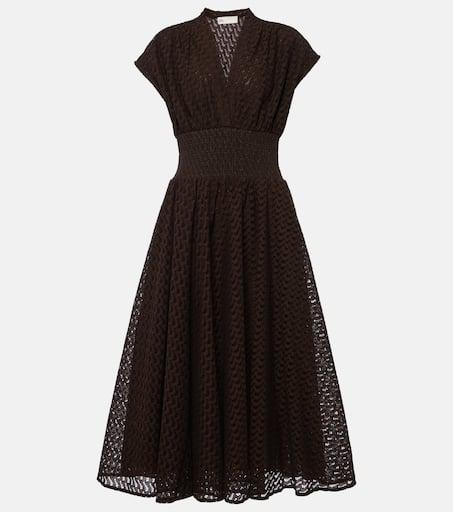 【送料 関税込】Tory Burch Cotton broderie anglaise Tory Burch Cotton broderie anglaise midi dress - Dresses