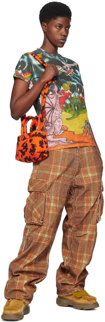 ERL Orange Mini Puffer Bag 4
