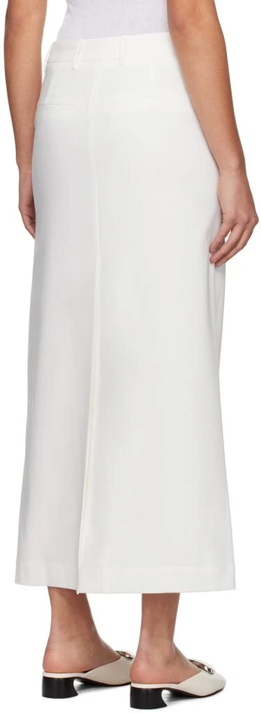 REMAIN White Slit Maxi Skirt 3