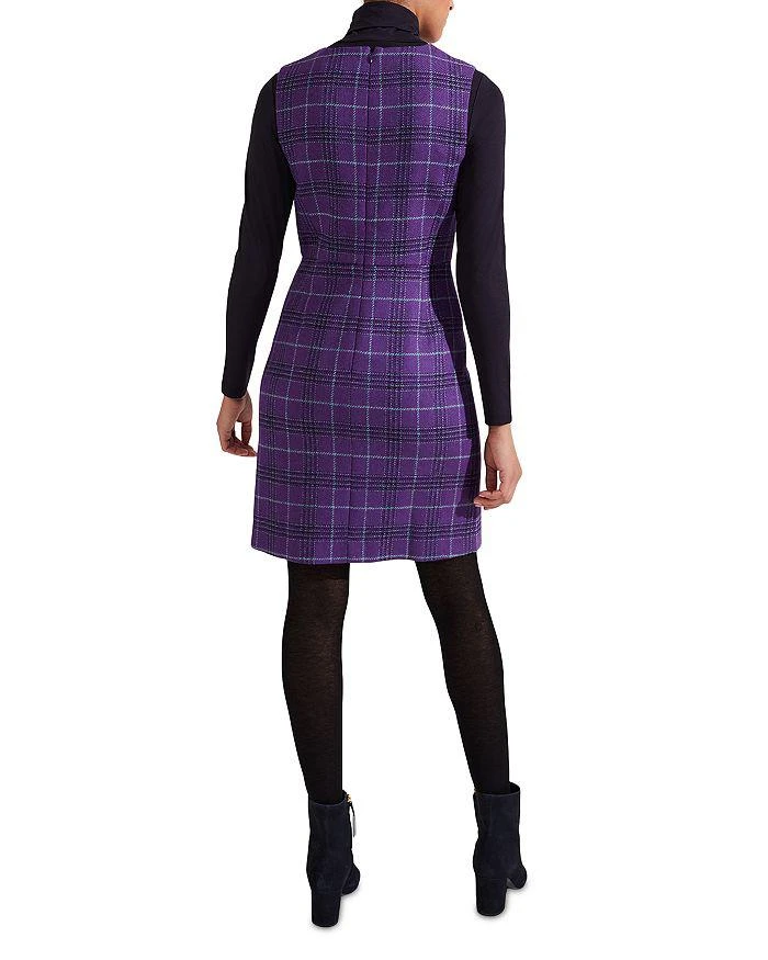 HOBBS LONDON Avery Plaid Wool Dress 3