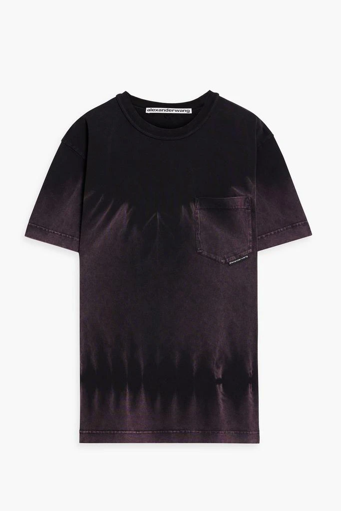 Alexander Wang Tie-dyed cotton-jersey T-shirt 1