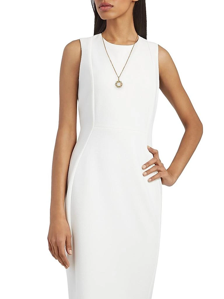 Tamara Comolli Gypsy 18K Yellow Gold, Diamond, Sapphire 
Tsavorite Sun Pendant Necklace 2