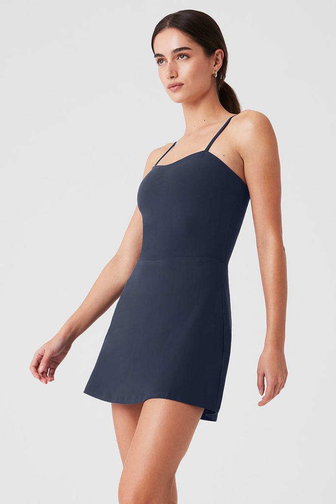 ワンピース [Alo Yoga] Alosoft Courtside Tennis Dress Alosoft Courtside Tennis Dress - Black | ALO