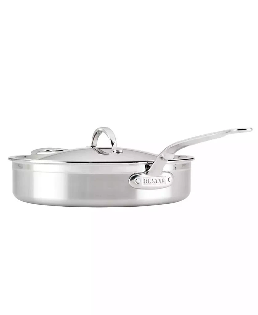 Hestan ProBond Clad TITUM® Stainless Steel Nonstick 5-Quart Covered Saute Pan with Helper Handle 3