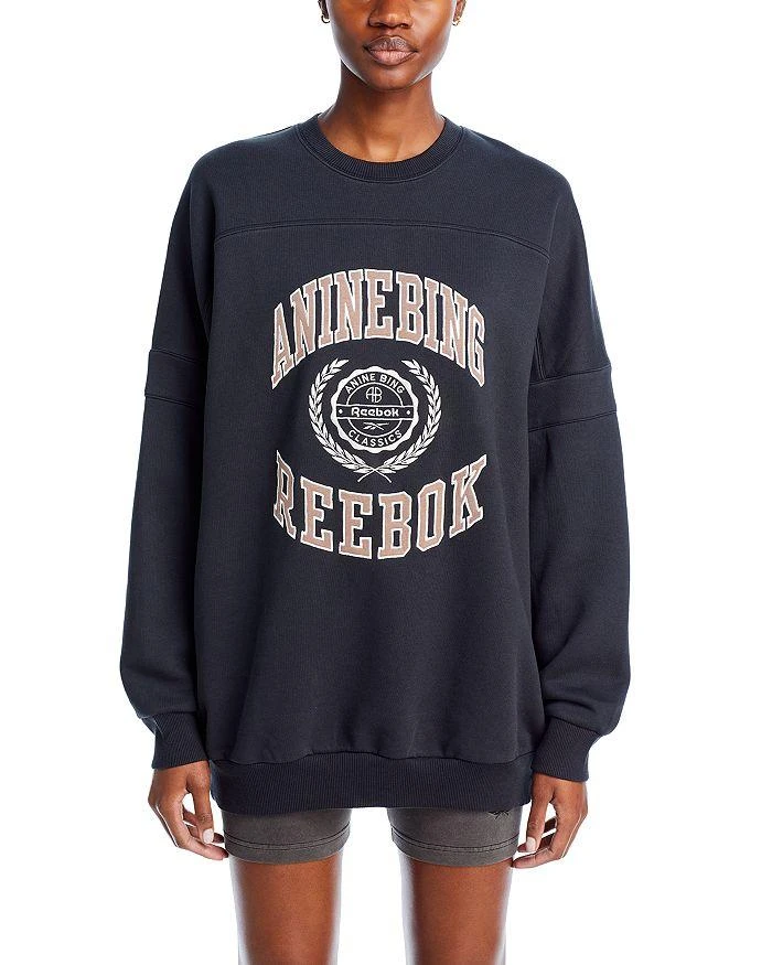 Reebok Oversized Varsity Sweatshirt 6