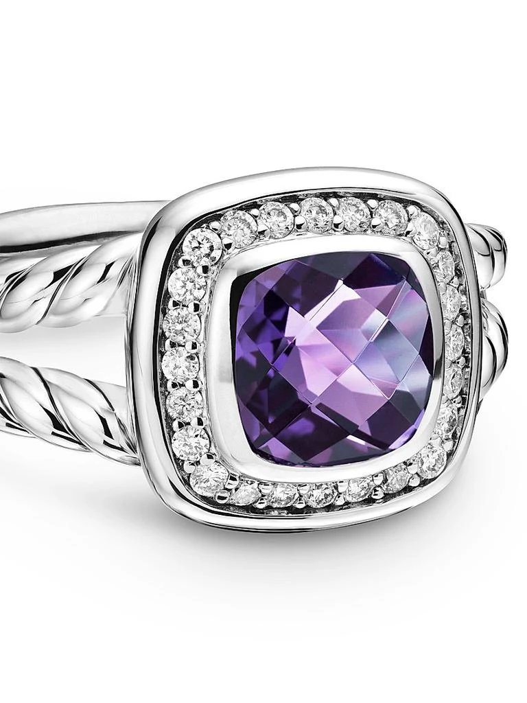 David Yurman Petite Albion® Ring With Pavé Diamonds 5