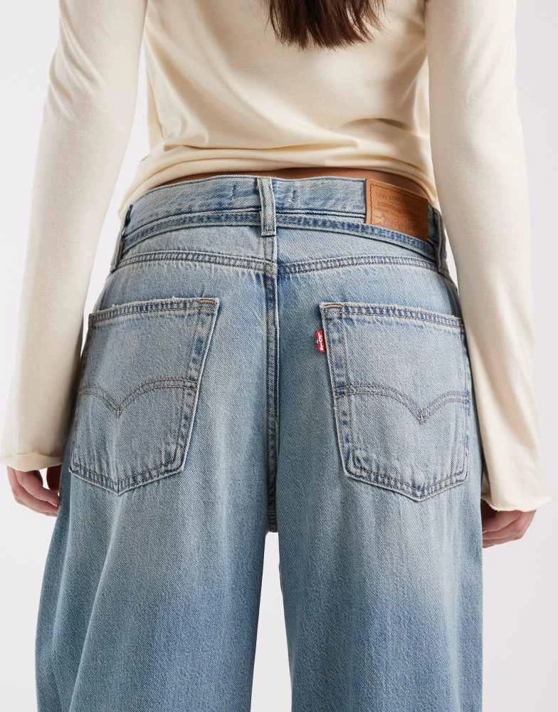 Levi
s Levi
s XL straight jeans in light wash 4