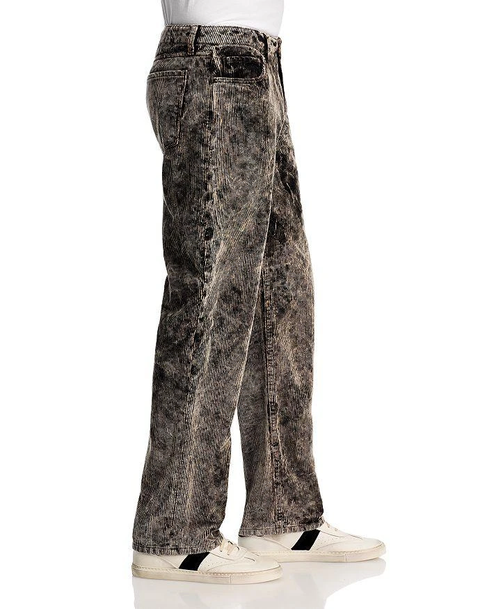 MONFRÈRE Jayden Straight Corduroy Pants in Acid Noir 5
