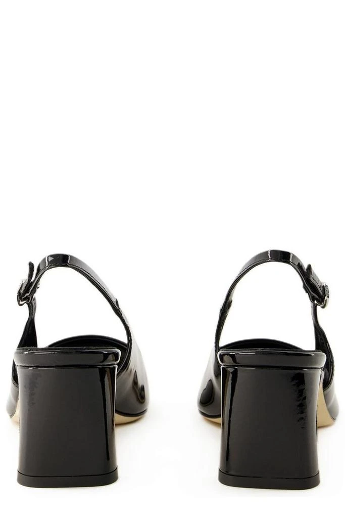 AEYDE Aeyde Square Toe Slingback Pumps 3