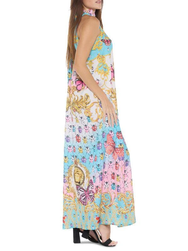 Ranee's Mock Turtleneck Maxi Shift Dress 3