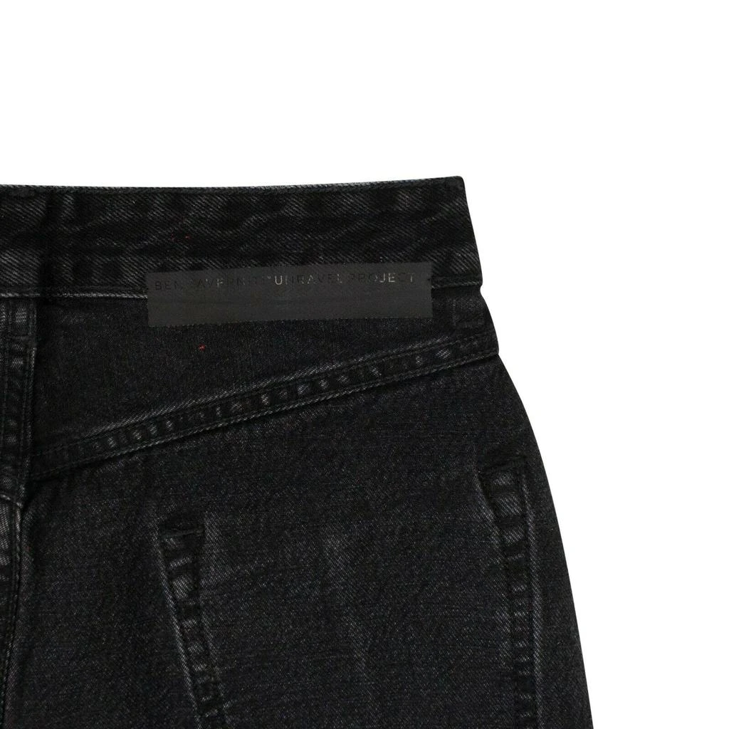 Unravel Project Reverse Shorts Laye Stretch Leggings - Black 5