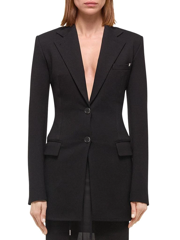 Helmut Lang Waisted Cut-&-Sew Blazer 1