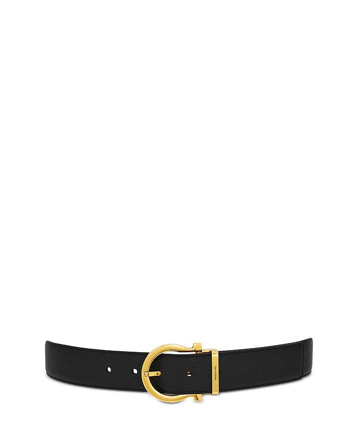 Salvatore Ferragamo Gancini Reversible Leather Belt