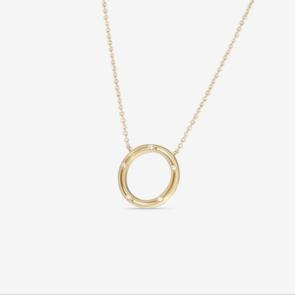 Damiani Damiani 18K Yellow Gold Diamond Rope Necklace 20087269-copy 2