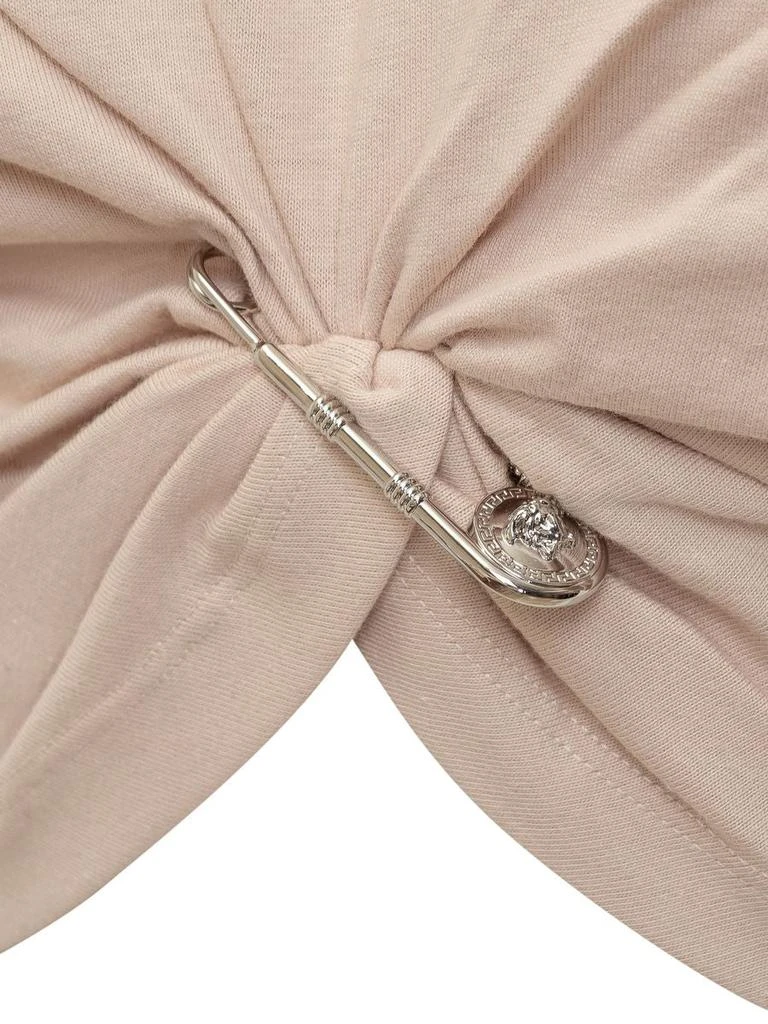 Versace Versace T-Shirt With Safety Pin 3