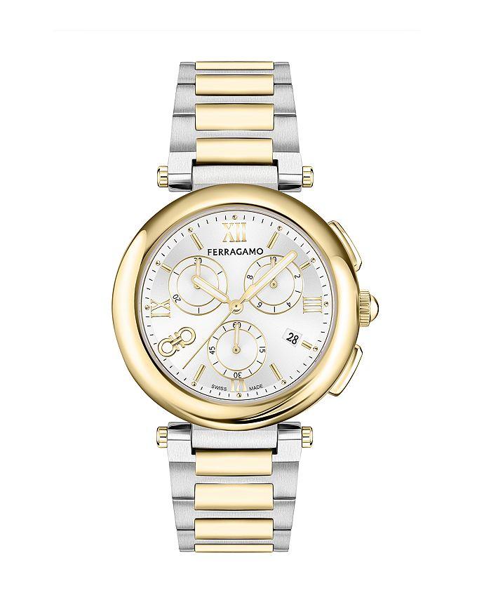 稀少 Ferragamo(フェラガモ) Legacy Chronograph Ladies Watch Ferragamo Legacy Chronograph Watch - Women's Quartz Watches
