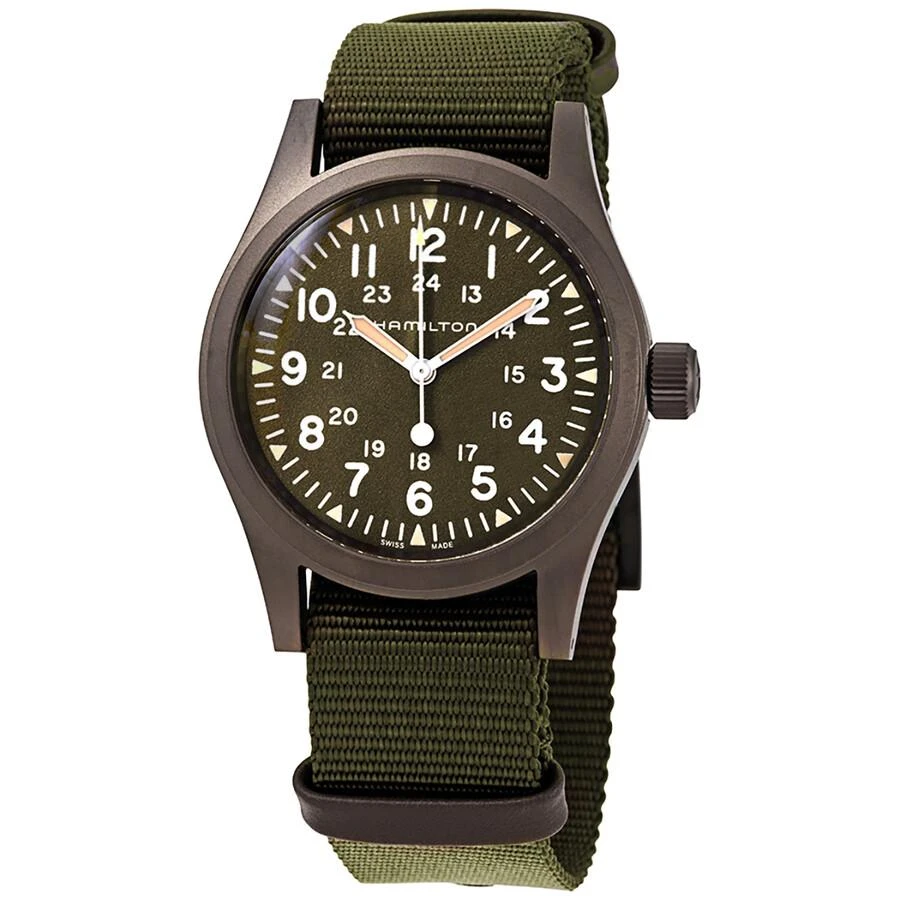 Hamilton Hamilton Khaki Field Men's Hand Wound Watch H69449961 1