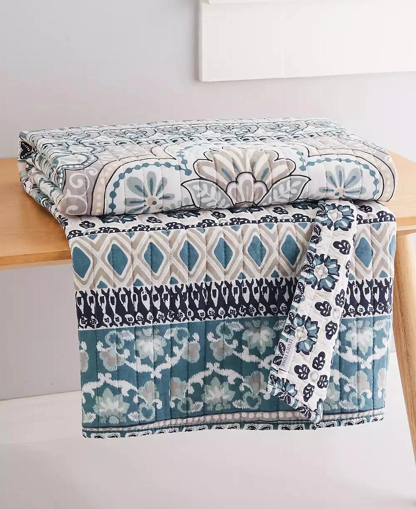 Levtex Addie Mediterranean Medallion Quilted Throw, 50" x 60" 3
