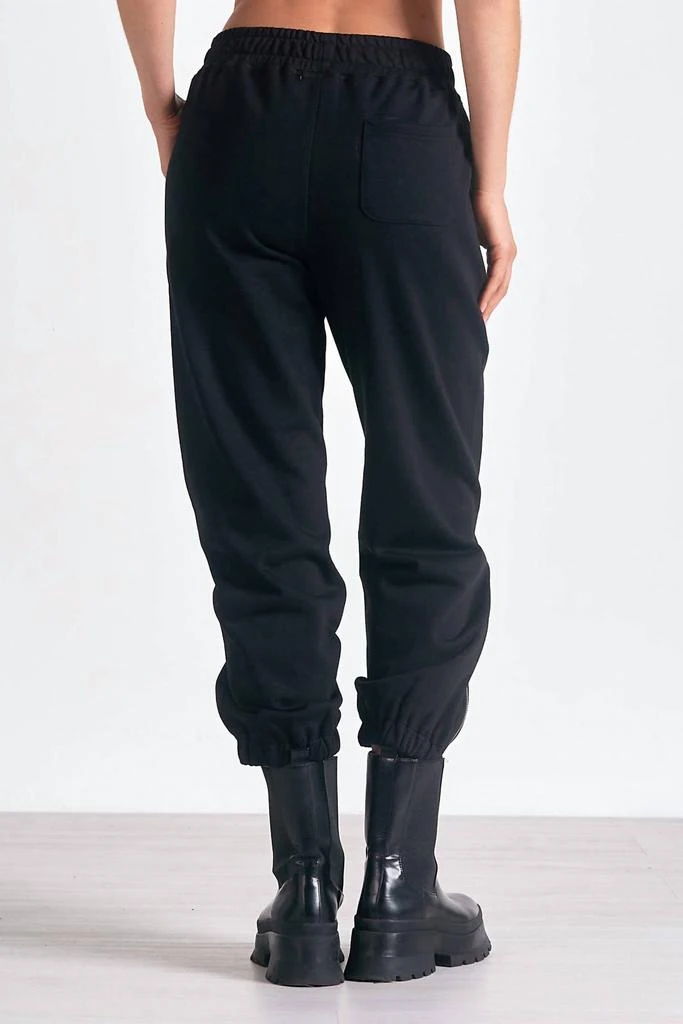 Elan Elan - Heather Jogger with Zipper Detail 2