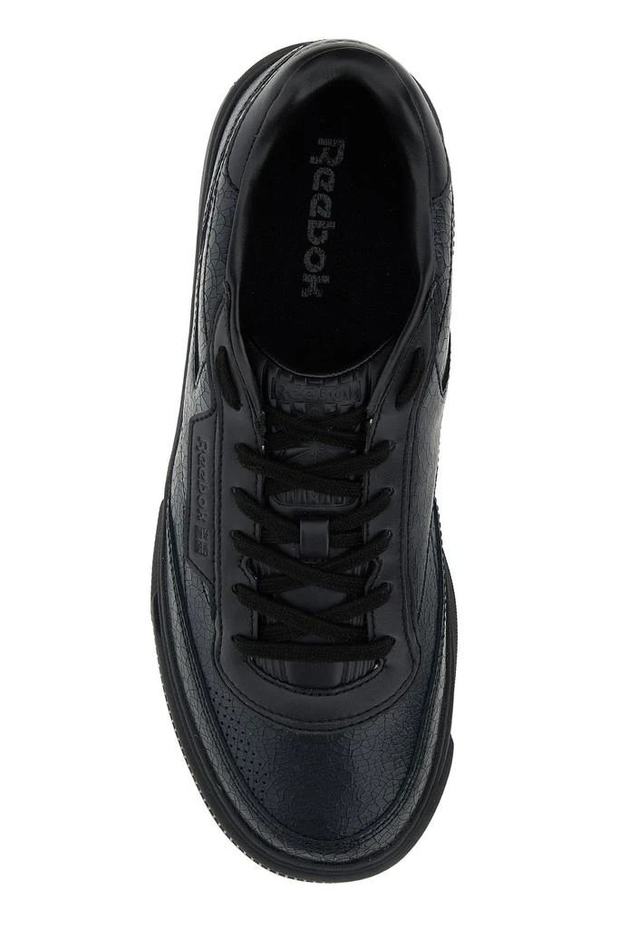 Reebok Black leather Club C LTD sneakers 4