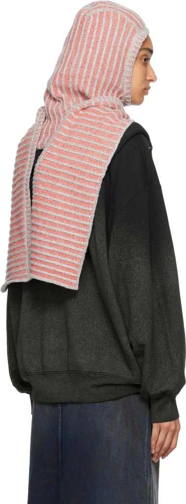 Eckhaus Latta Orange & Gray Poet Bonnet 4