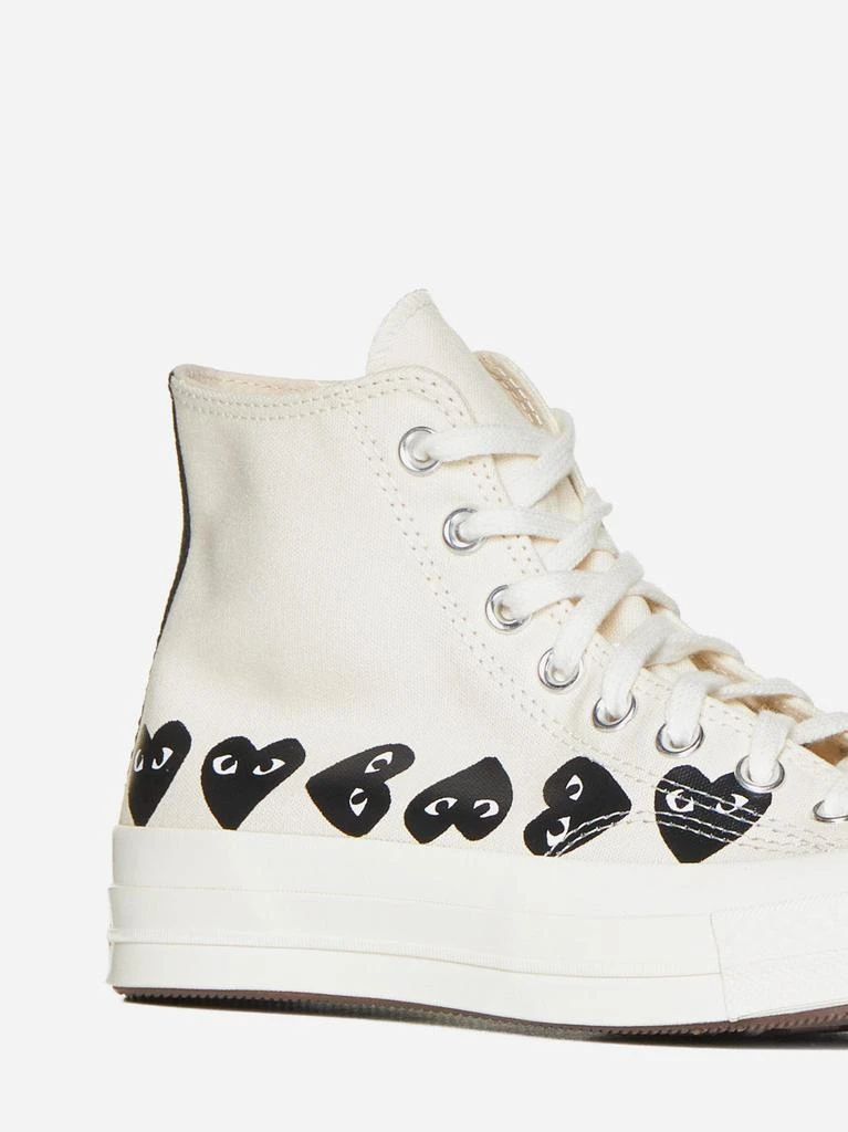 Comme des Garçons Play X Converse Canvas High-top Sneakers 4