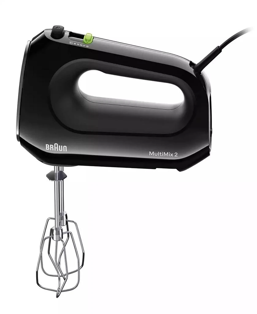 Braun Multimix2 5-Speed 250-Watt Hand Mixer, Black 1