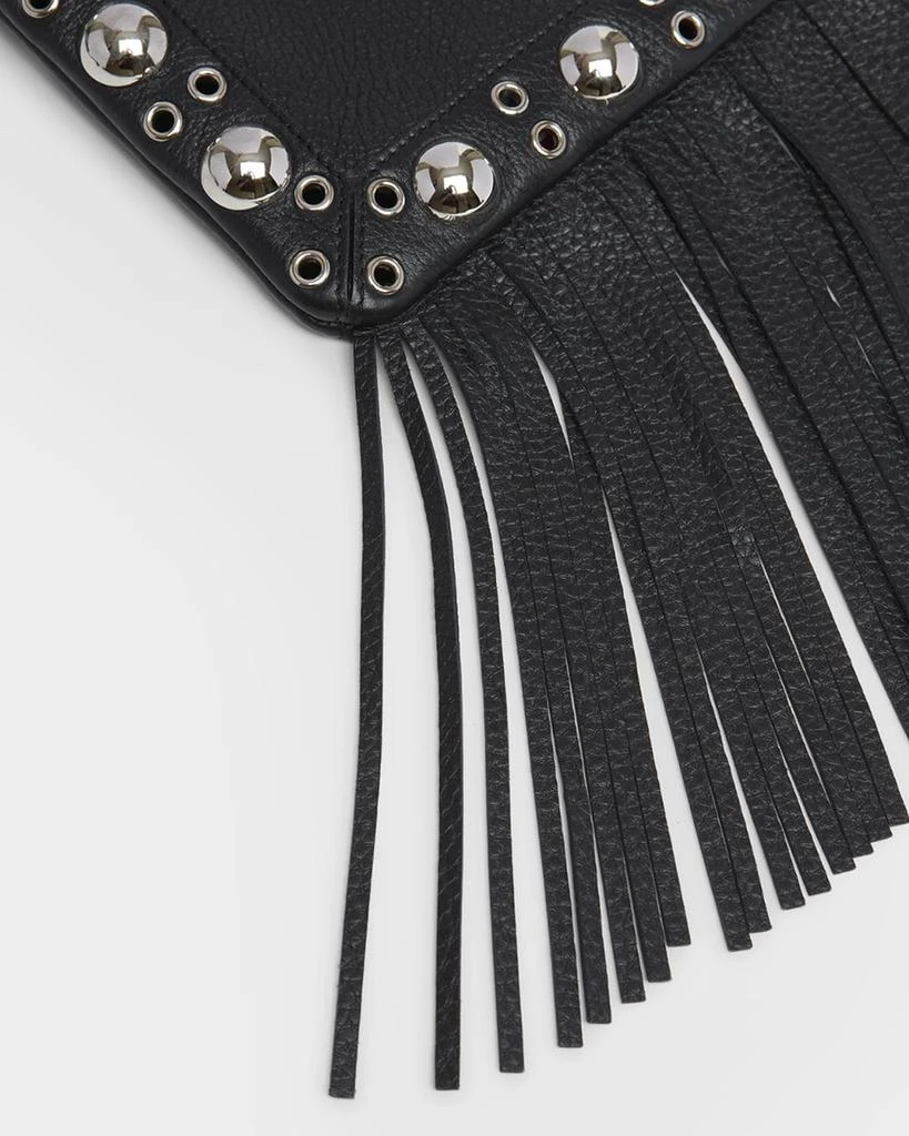 Valentino Men's Nellcote Small Studded Leather Crossbody Bag 5