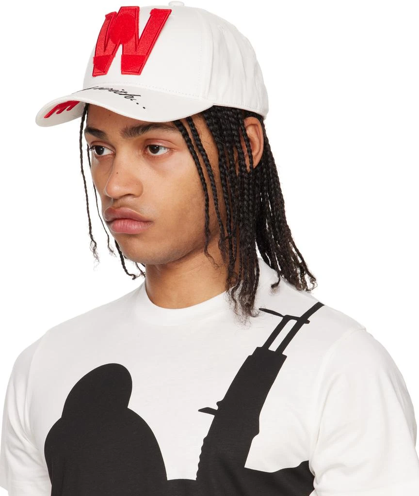Walter Van Beirendonck White Smiley Cap 4