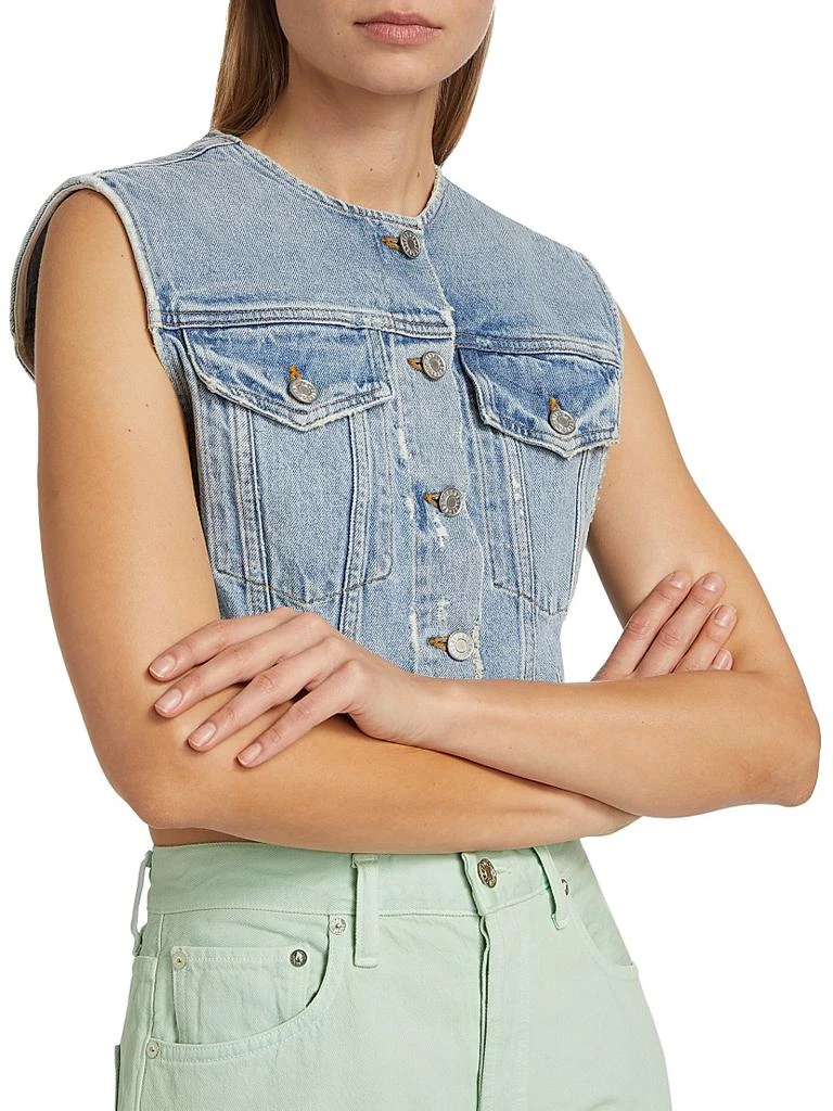 AGOLDE Leo Denim Vest 6