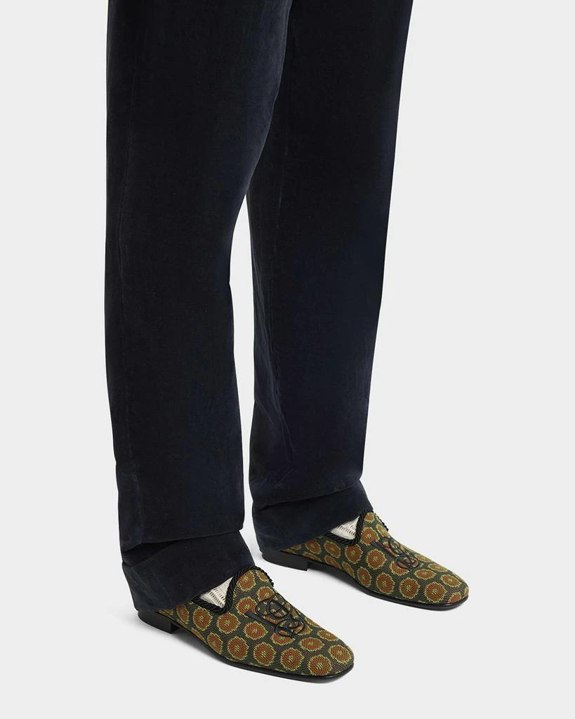 Valentino Men
s Les Alcovettes Jacquard Loafers 2