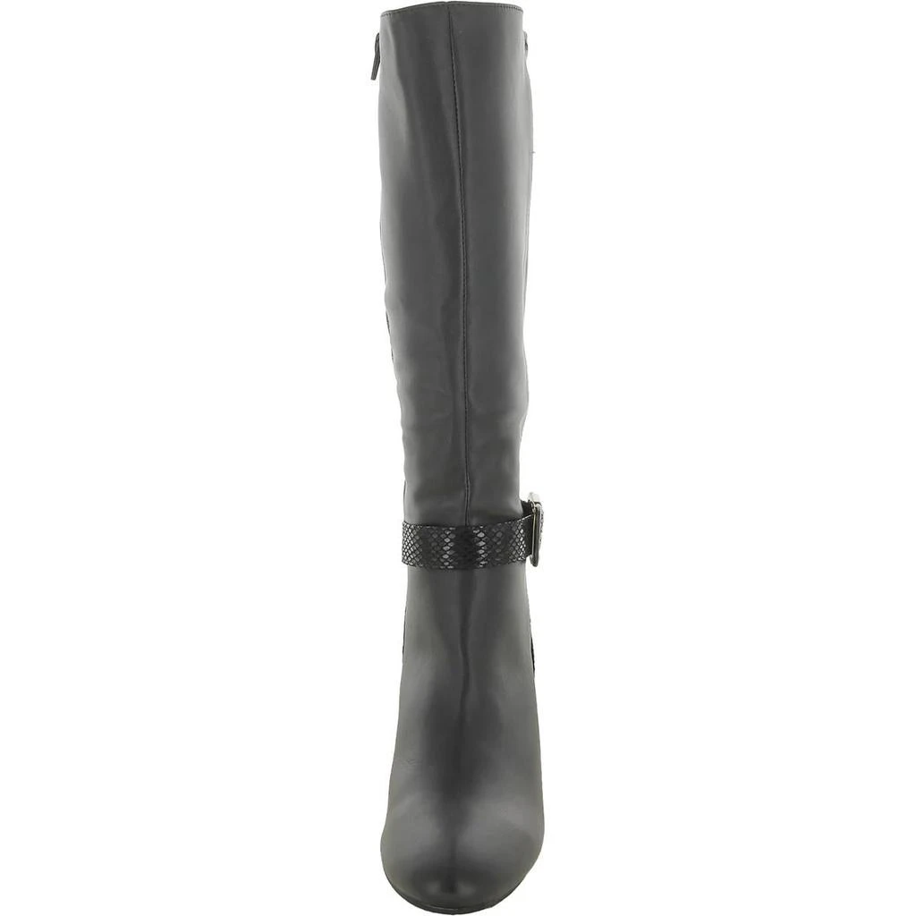 Karen Scott Isabell Womens Faux Leather Tall Knee-High Boots 3