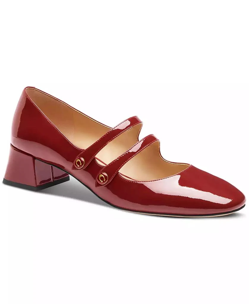 Coach Women's Angelina Double Buckle Mary Jane Pumps 1