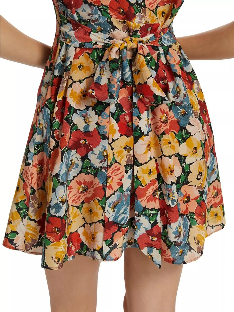 DÔEN Dianne Floral Silk Minidress 6