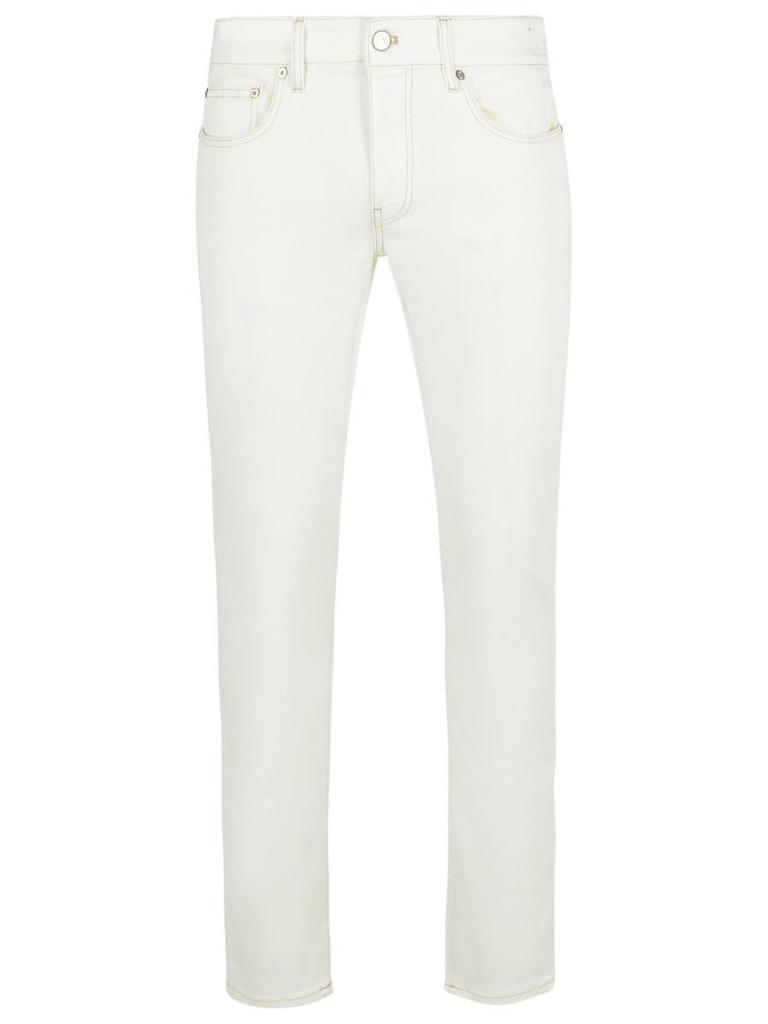 PT05 Pt05 'Swing' White Cotton Jeans