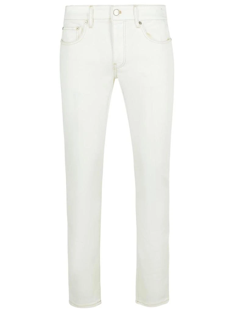 PT05 Pt05 'Swing' White Cotton Jeans 1