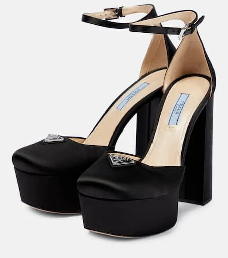 Prada Satin platform pumps 5