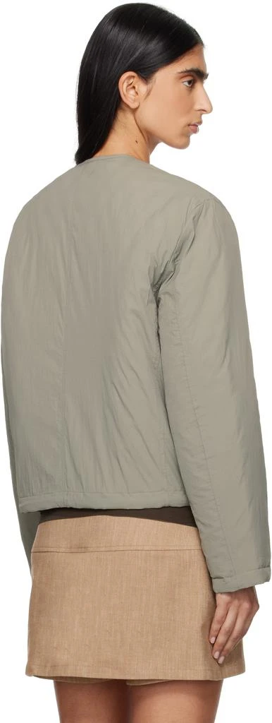 Paloma Wool Khaki Ebner Reversible Down Jacket 3