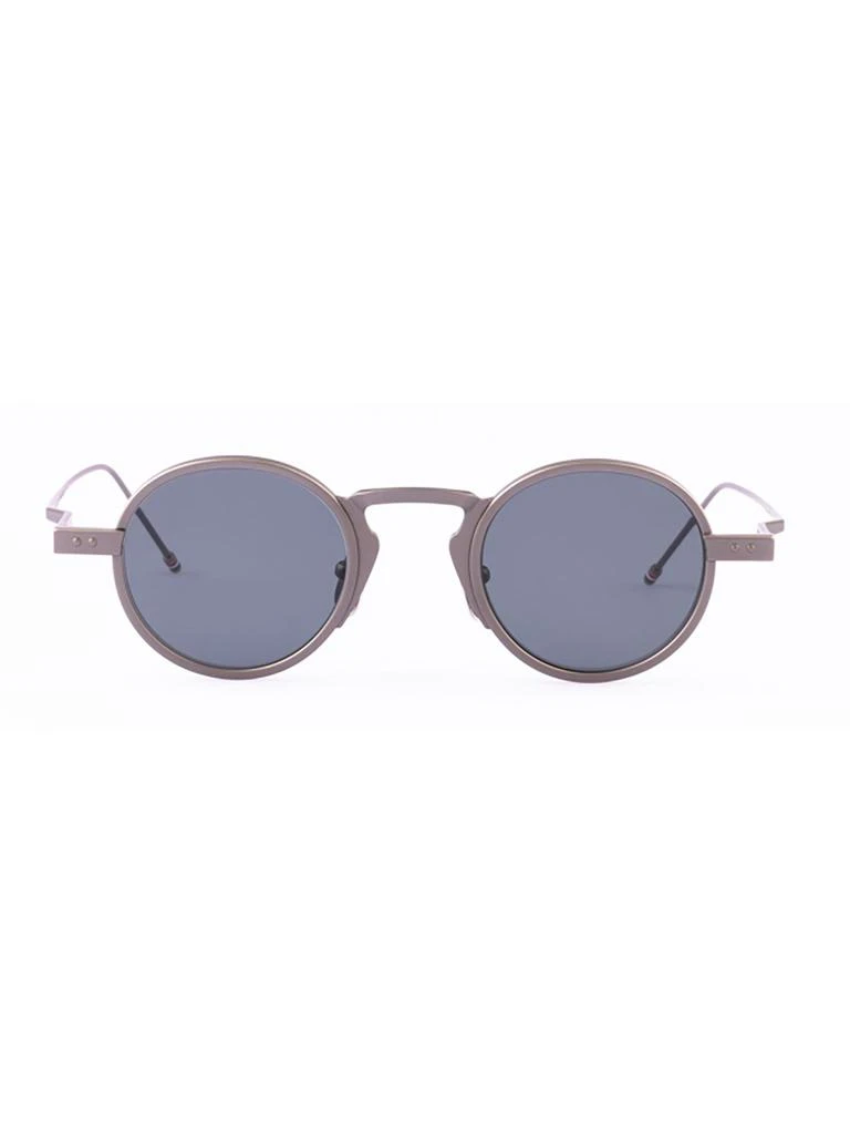 Unisex Oval Sunglasses TB109 CTGLDNVY Gold/Black 53mm – On  display picture 1